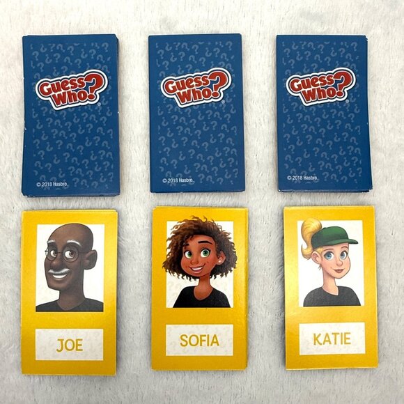Guess Who Guessing Board Game Hasbro 2018 100% Complete - Picture 5 of 11